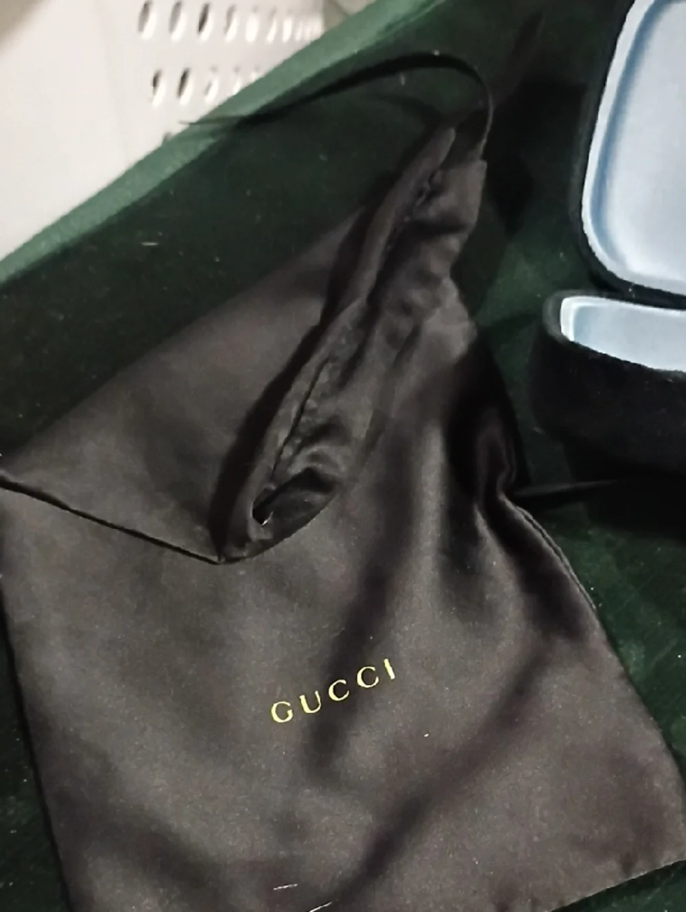 Gucci Black Shield Sunglasses